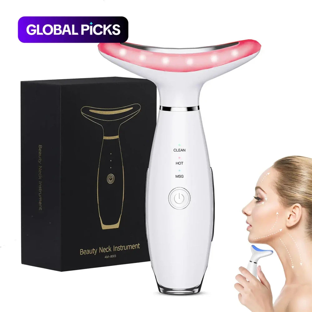 3-Color LED Facial Massager