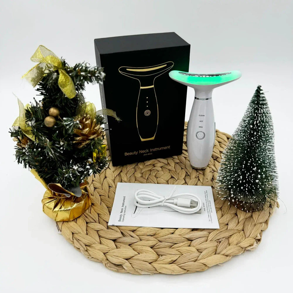 3-Color LED Facial Massager