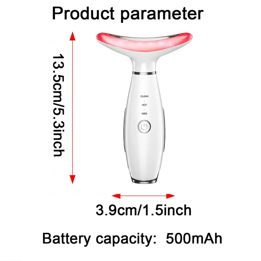 3-Color LED Facial Massager