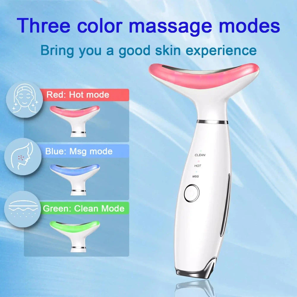 3-Color LED Facial Massager