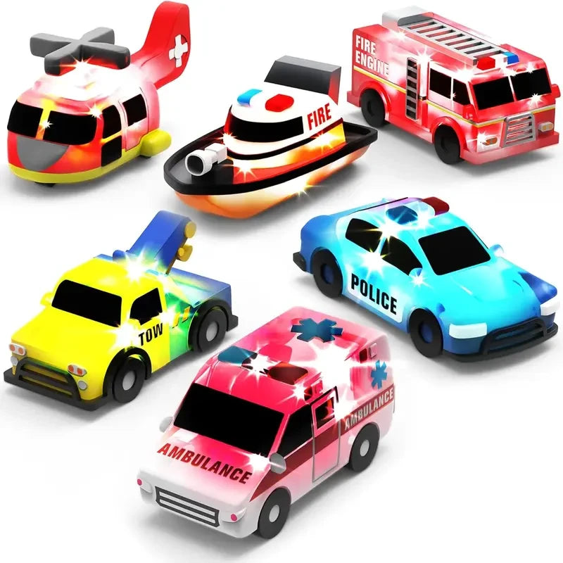 Water Activated Emergency Vehicle Bath Toys