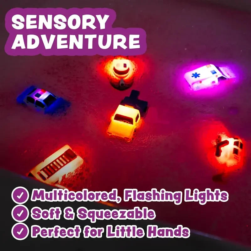 Water Activated Emergency Vehicle Bath Toys
